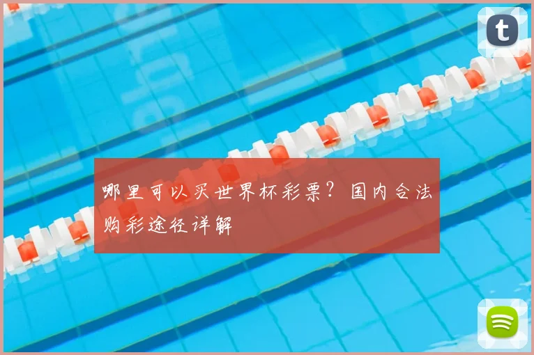 哪里可以买世界杯彩票?国内合法购彩途径详解