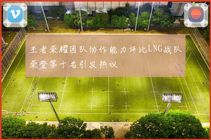 王者荣耀团队协作能力评比LNG战队荣登第十名引发热议