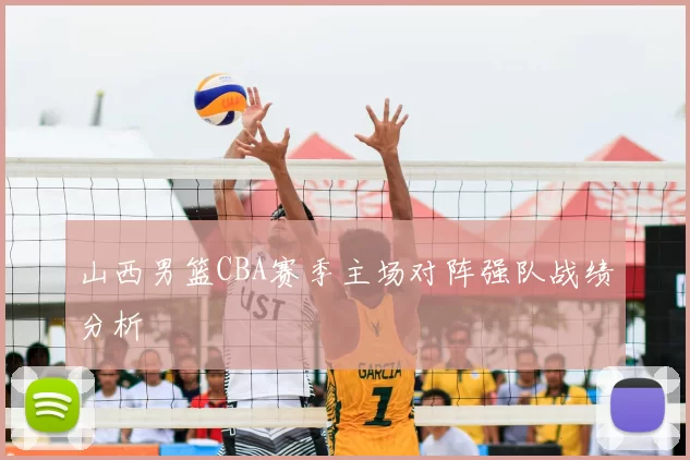 山西男篮CBA赛季主场对阵强队战绩分析