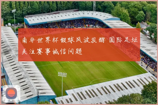 南非世界杯假球风波发酵 国际足坛关注赛事诚信问题