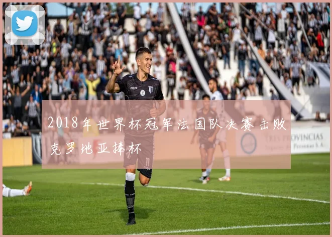2018年世界杯冠军法国队决赛击败克罗地亚捧杯
