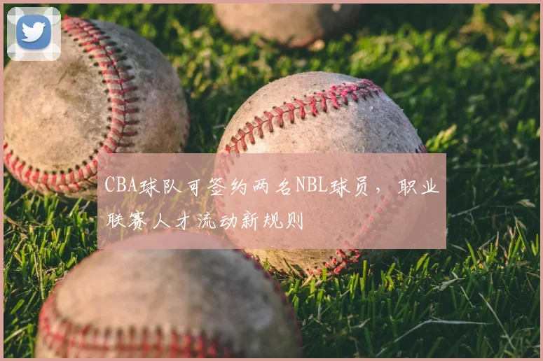 CBA球队可签约两名NBL球员,职业联赛人才流动新规则