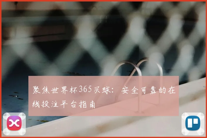 聚焦世界杯365买球：安全可靠的在线投注平台指南